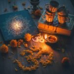 Life-Changing Insights from Hindu Philosophy Spiritual objects on a table, including a glowing mandala.